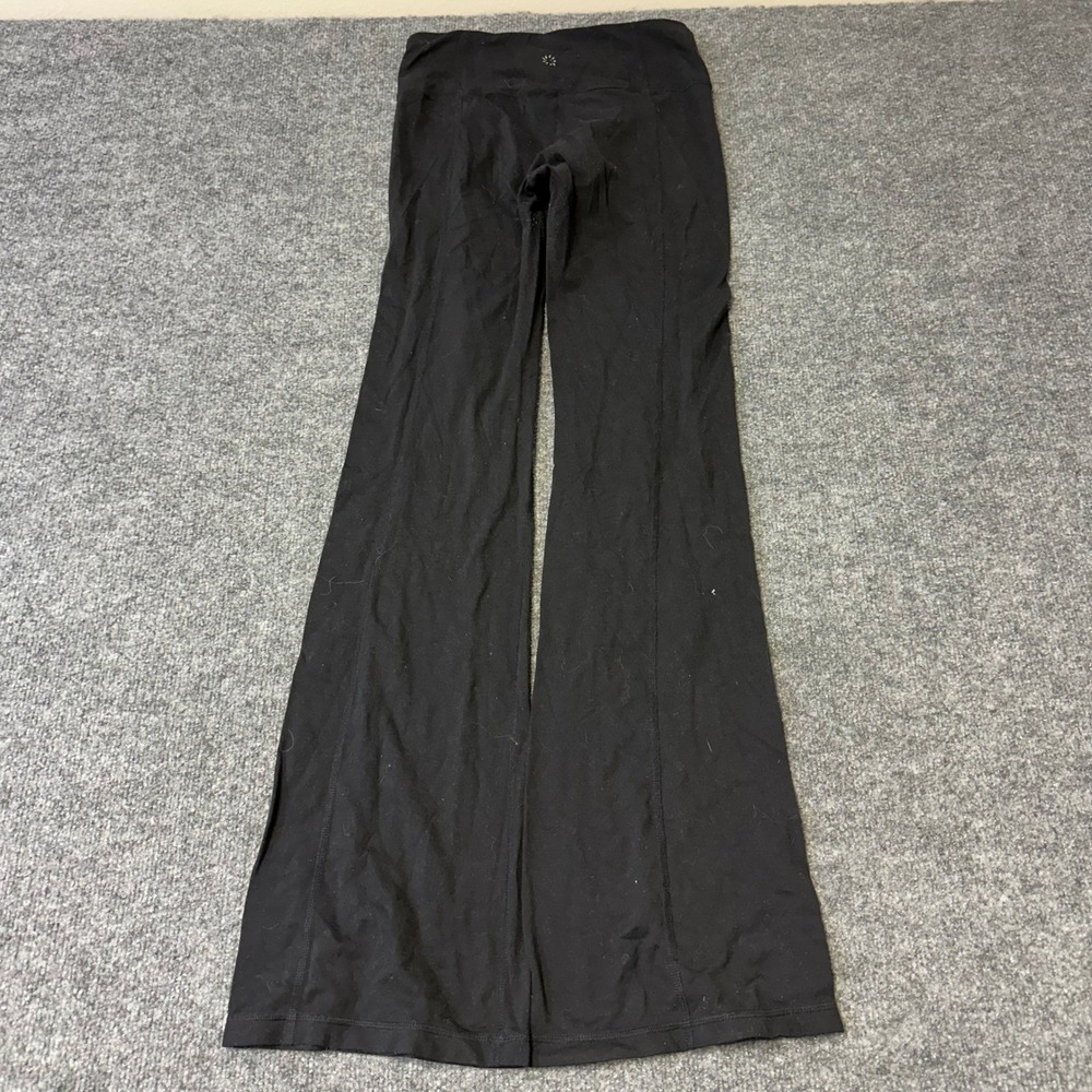 Athleta Yoga Pants Womens Size Medium Black Flare Leg High Rise Athletic Stretch
